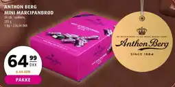Scandinavian Park Anthon Berg mini marcipanbrød erbjuda