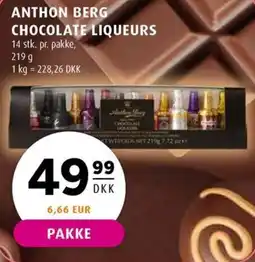 Scandinavian Park Anthon Berg chocolate liqueurs erbjuda