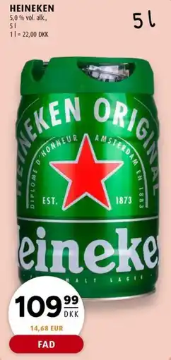 Scandinavian Park Heineken erbjuda