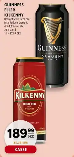 Scandinavian Park Guinness eller kilkenny erbjuda