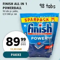 Scandinavian Park Finish All in 1 powerball erbjuda