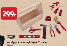 Jula Meec tools verktygslåda för nybörjare erbjuda