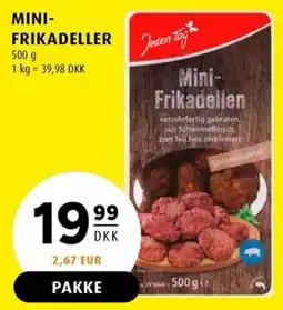 Scandinavian Park Jeden Tag mini-frikadellen erbjuda