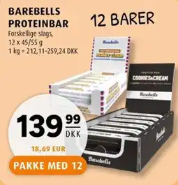 Scandinavian Park Barebells proteinbar erbjuda