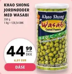Scandinavian Park Khao Shong jordnödder med wasabi erbjuda