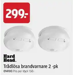 Jula Hard Head trådlösa brandvarnare erbjuda