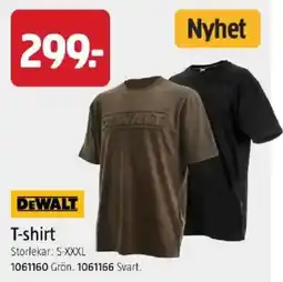 Jula DeWalt T-shirt erbjuda