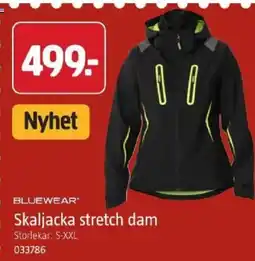 Jula Bluewear skaljacka stretch dam erbjuda