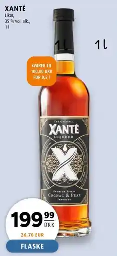Scandinavian Park Xanté likör erbjuda