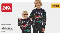 Jula Bluewear jultröja barn erbjuda