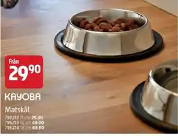 Jula Kayoba matskål erbjuda