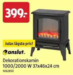 Jula anslut Dekorationskamin erbjuda