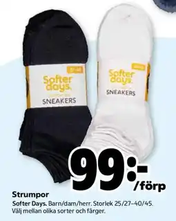 Coop Forum Softer Days strumpor erbjuda