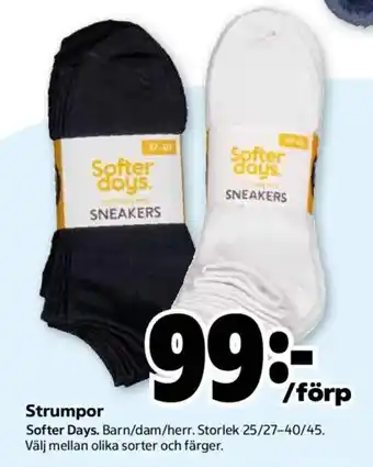 Softer Days strumpor