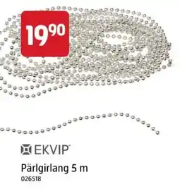 Jula Ekvip pärlgirlång erbjuda