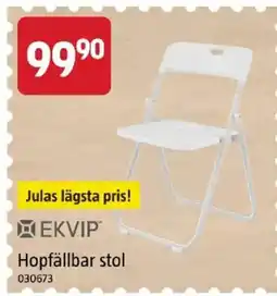 Jula Ekvip hopfällbar stol erbjuda