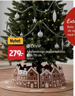 Jula Ekvip julgranskrage pepparkakshus erbjuda
