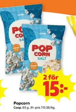 Coop Forum Coop Popcorn erbjuda