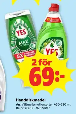 Coop Forum Yes handdiskmedel erbjuda