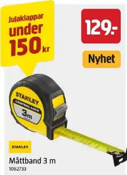 Jula Stanley måttband 3 m erbjuda