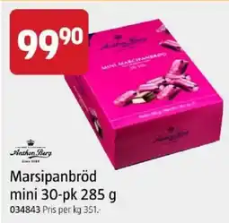 Jula Anthon Berg Marsipanbröd mini 30-pk erbjuda