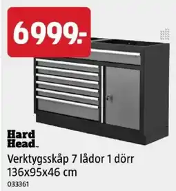 Jula Hard Head verktygsskåp erbjuda