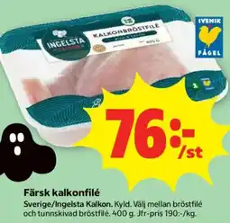 Coop Forum Ingelsta kalkonbröstfilé erbjuda