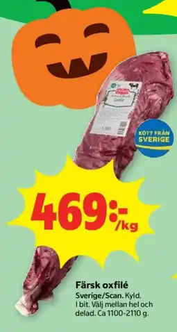 Coop Forum Färsk oxfile erbjuda