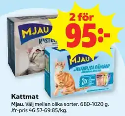 Coop Forum Mjau kattmat erbjuda