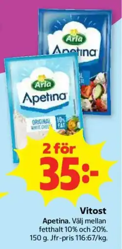 Coop Forum Arla Apetina erbjuda