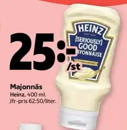 Coop Forum Heinz majonnäs erbjuda