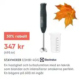Electrolux Home STAVMIXER E3HB1-4GG erbjuda