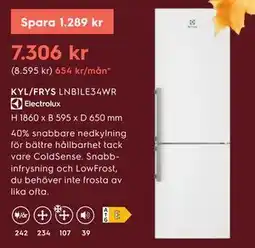 Electrolux Home KYL/FRYS erbjuda