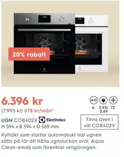 Electrolux Home UGN erbjuda