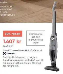 Electrolux Home SKAFTDAMMSUGARE ES52CB18UG erbjuda