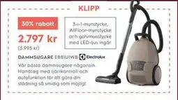 Electrolux Home DAMMSUGARE erbjuda