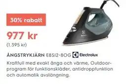 Electrolux Home ÅNGSTRYKJÄRN E8SI2-8OG erbjuda