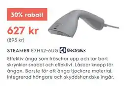 Electrolux Home STEAMER E7HS2-6UG erbjuda