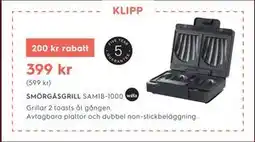 Electrolux Home SMÖRGÅSGRILL erbjuda
