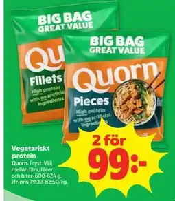 Stora Coop Vegetariskt protein erbjuda