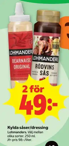 Stora Coop Kylda såser/dressing erbjuda