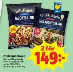 Stora Coop Kycklingdetaljer erbjuda
