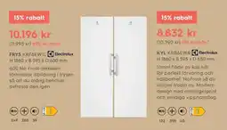 Electrolux Home Electrolux Frys KRF6EW1L erbjuda