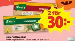 Stora Coop Buljongtärningar erbjuda