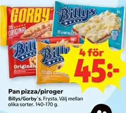 Stora Coop Pan pizza/piroger erbjuda