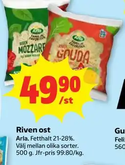 Stora Coop Riven ost erbjuda