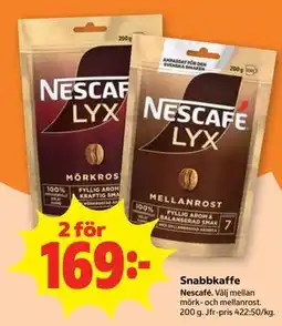 Stora Coop Snabbkaffe erbjuda