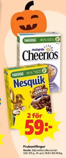 Stora Coop Frukostflingor erbjuda