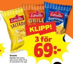 Stora Coop Snacks erbjuda