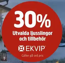 Jula Utvalda ljusslingor och tillbehör erbjuda